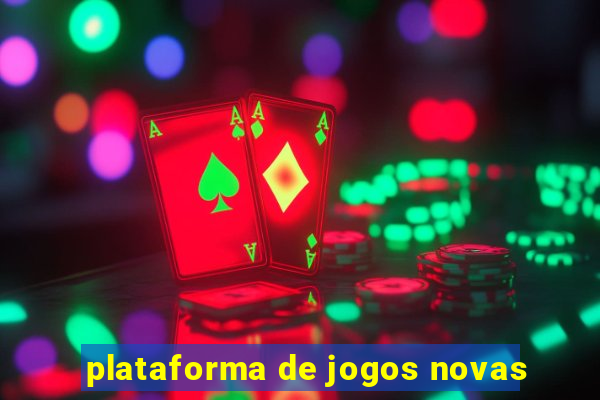 plataforma de jogos novas